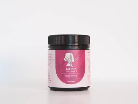 A single product on a pale ground